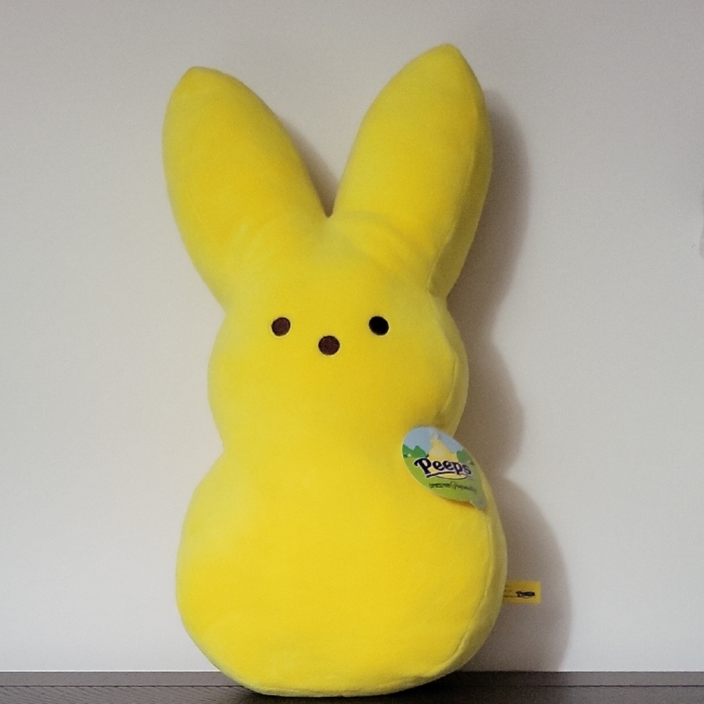 Yellow Peeps Plush Toy